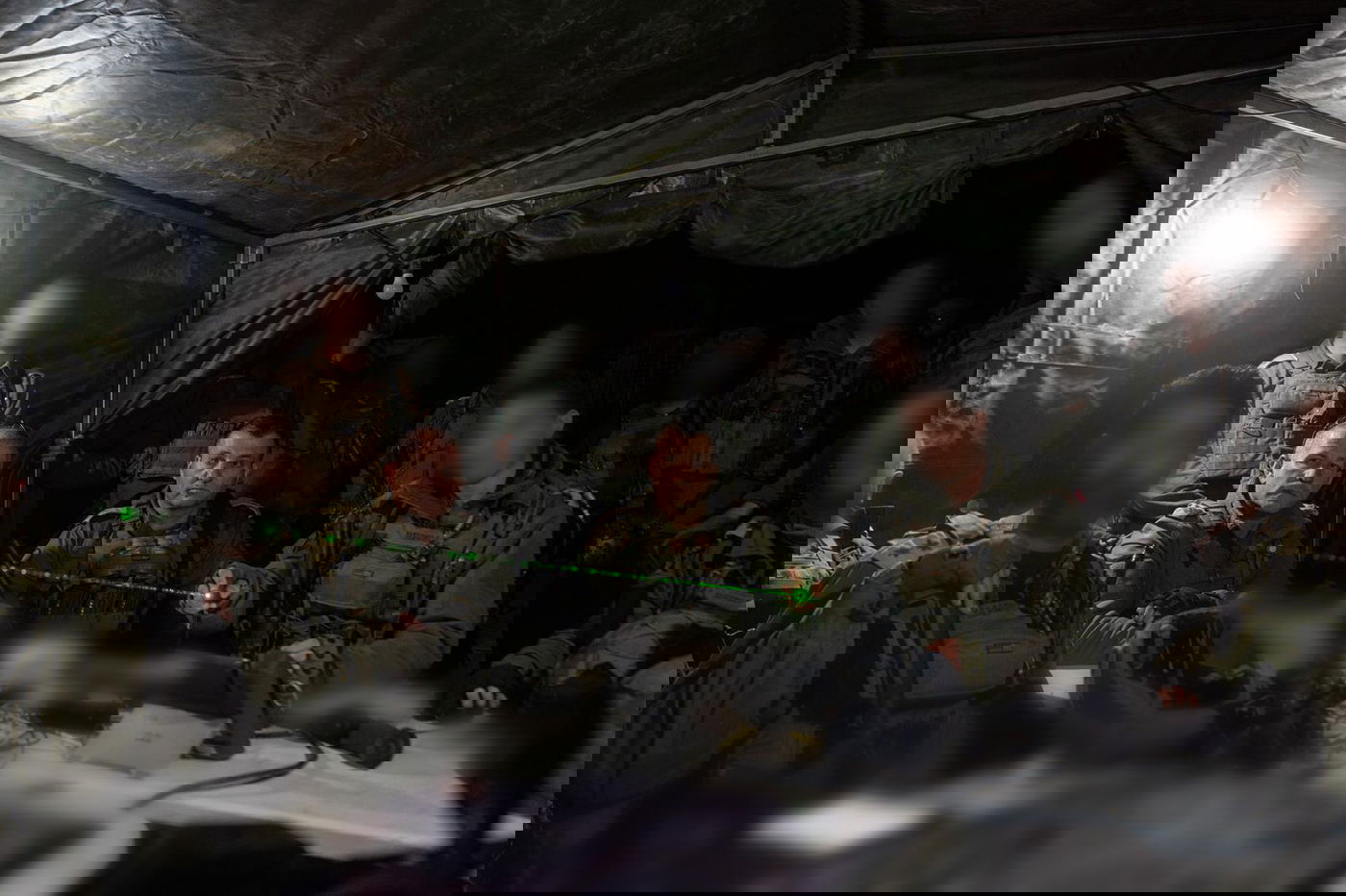 רגעי החיפושים בעזה