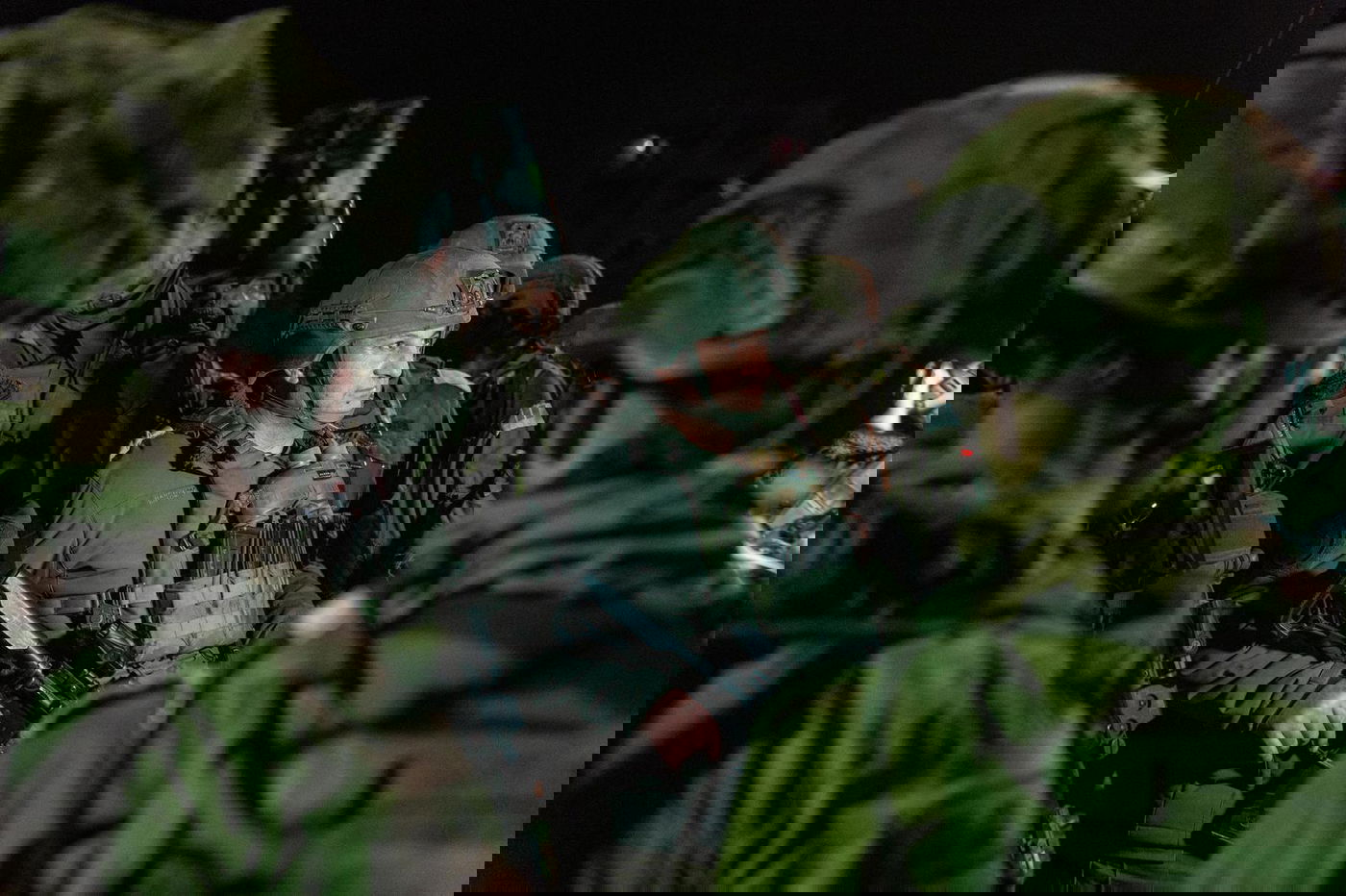 רגעי החיפושים בעזה