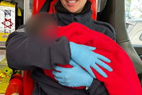 התינוק הנטוש באמבולנס