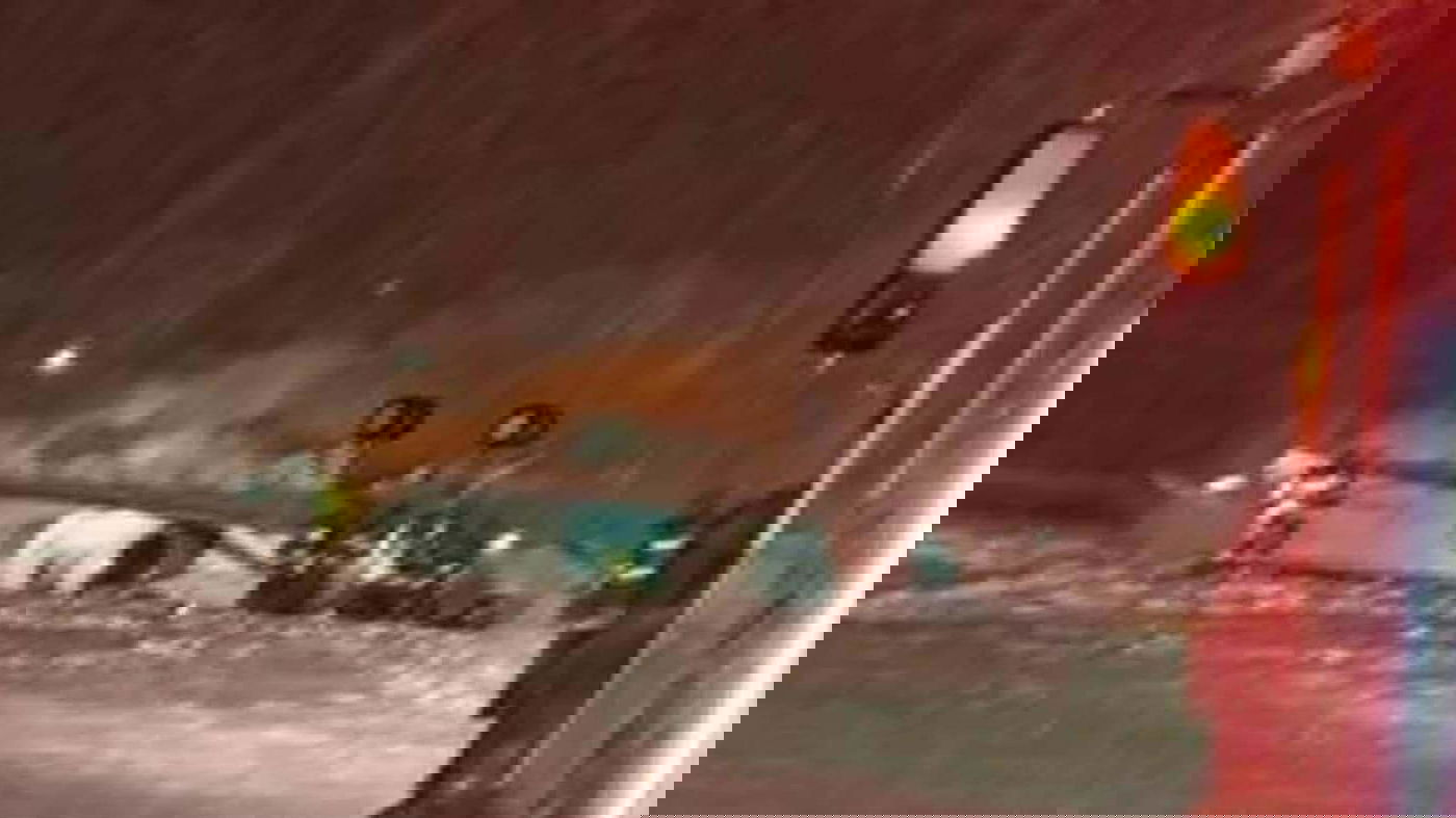 המטוס לאחר שהתרסק