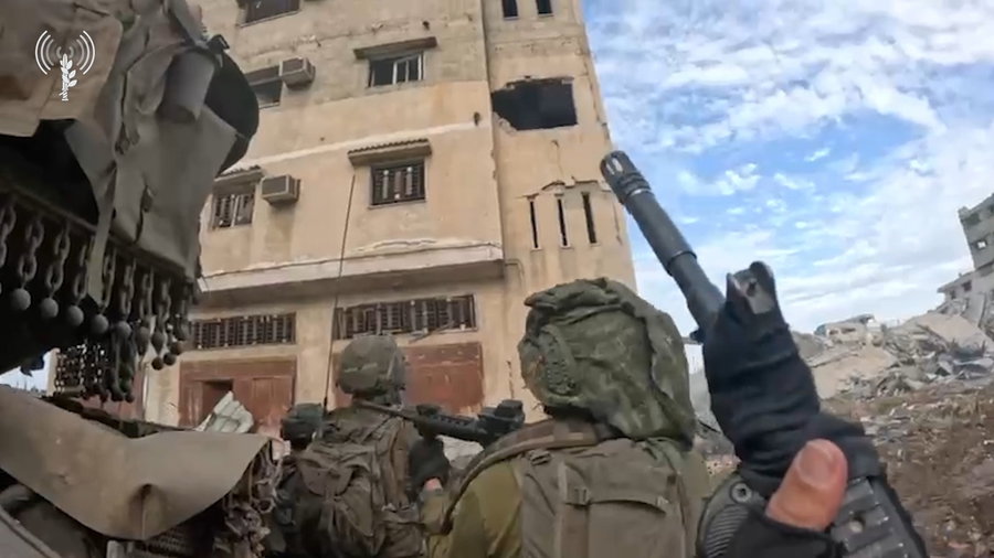 פעילות הכוחות לאבטחת המבצע