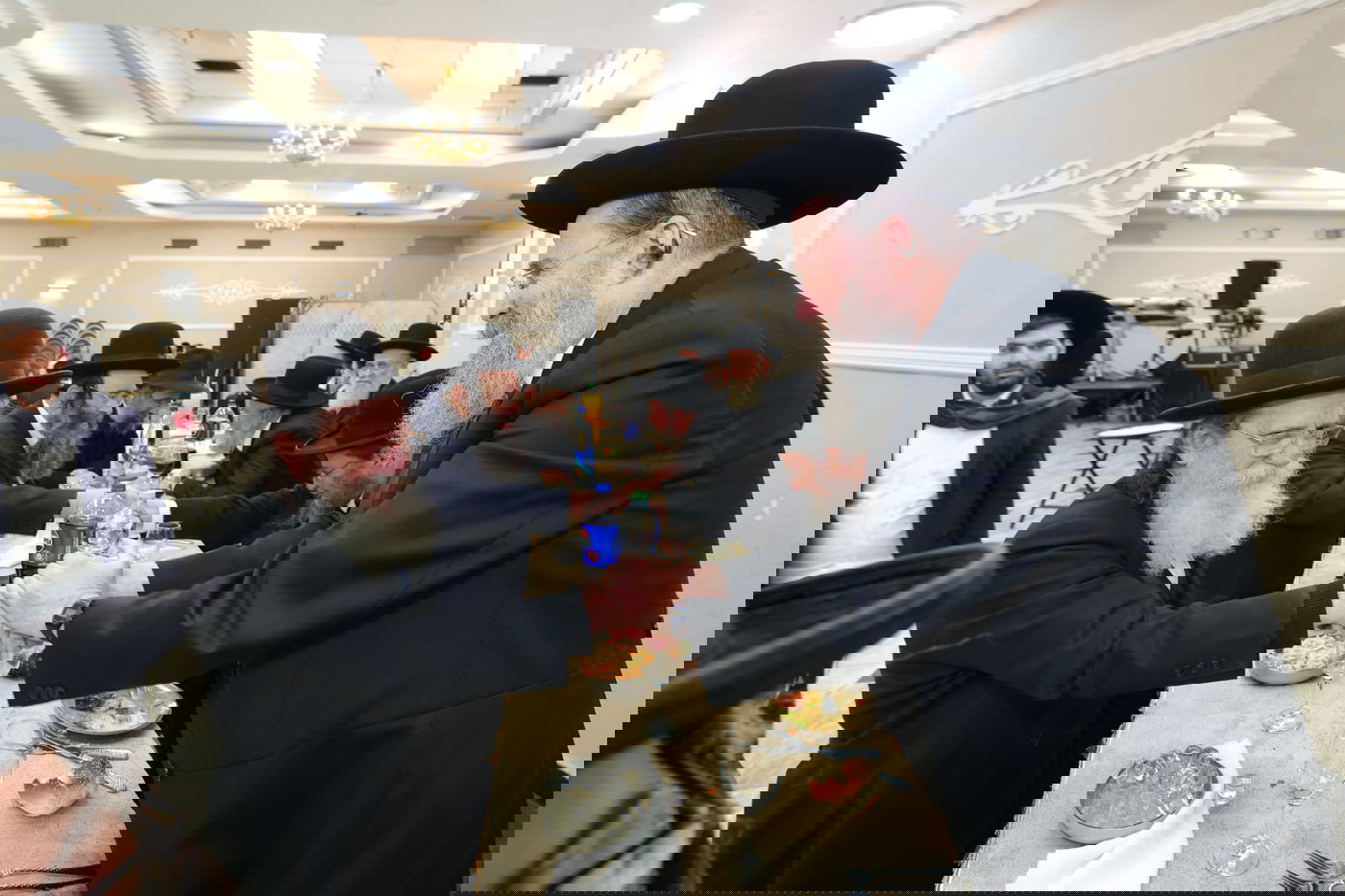 שמחת נישואי בן הגאון רבי יוסף מן