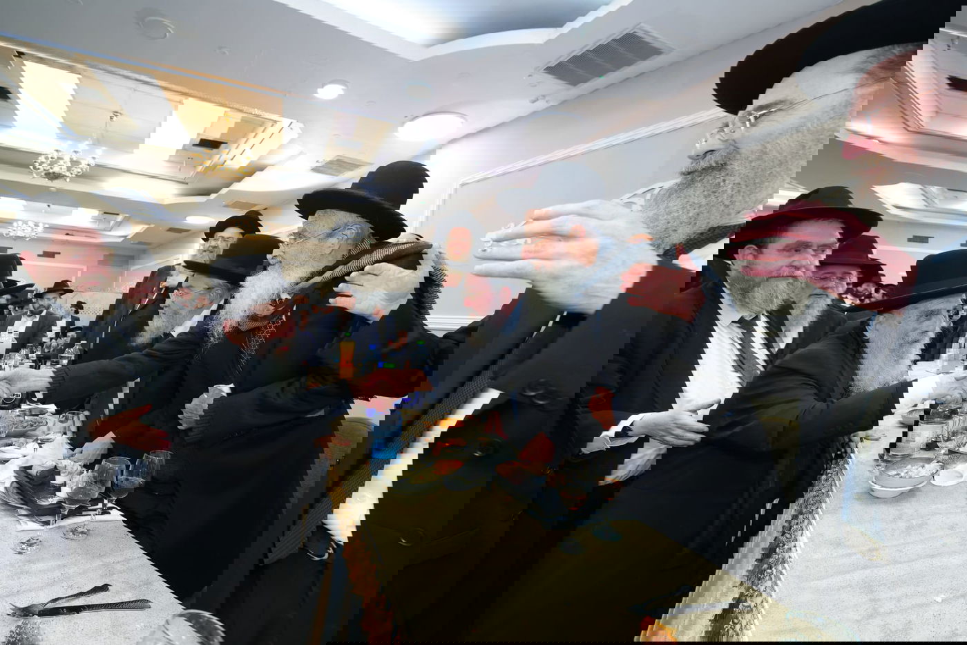 שמחת נישואי בן הגאון רבי יוסף מן