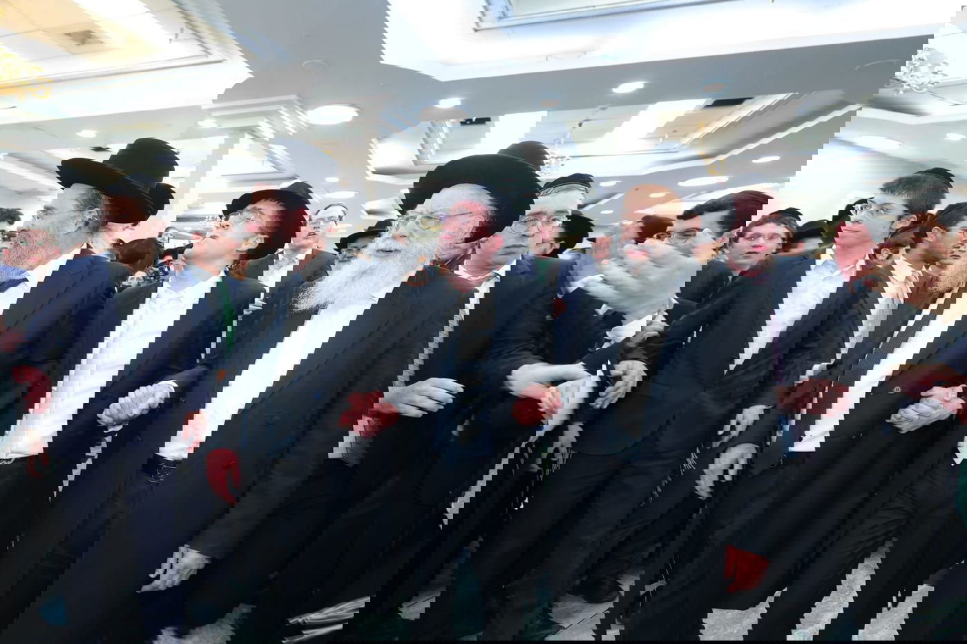 שמחת נישואי בן הגאון רבי יוסף מן