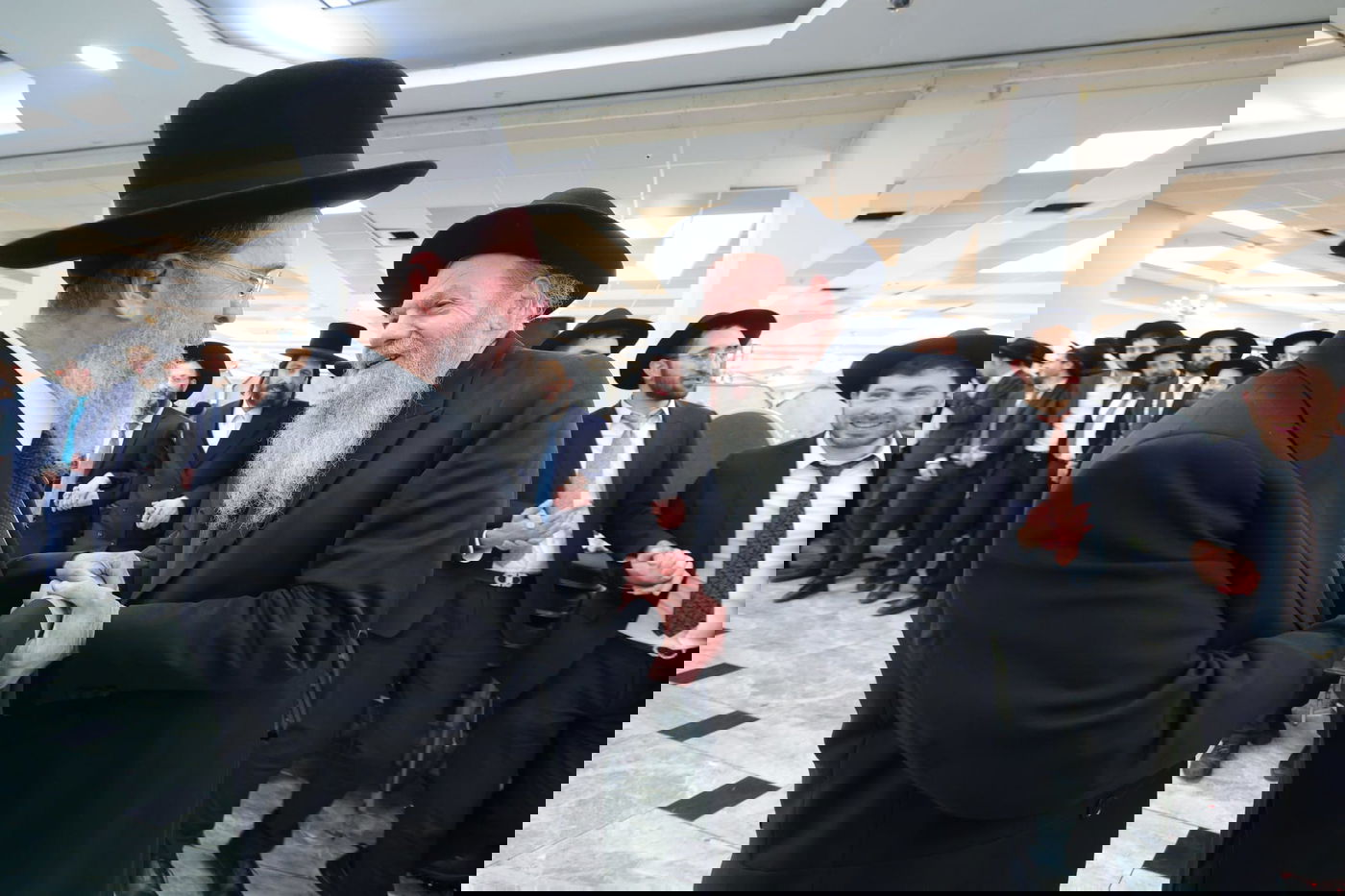 שמחת נישואי בן הגאון רבי יוסף מן