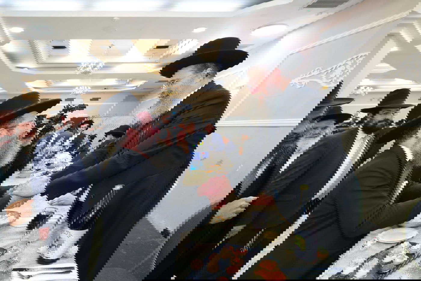 שמחת נישואי בן הגאון רבי יוסף מן