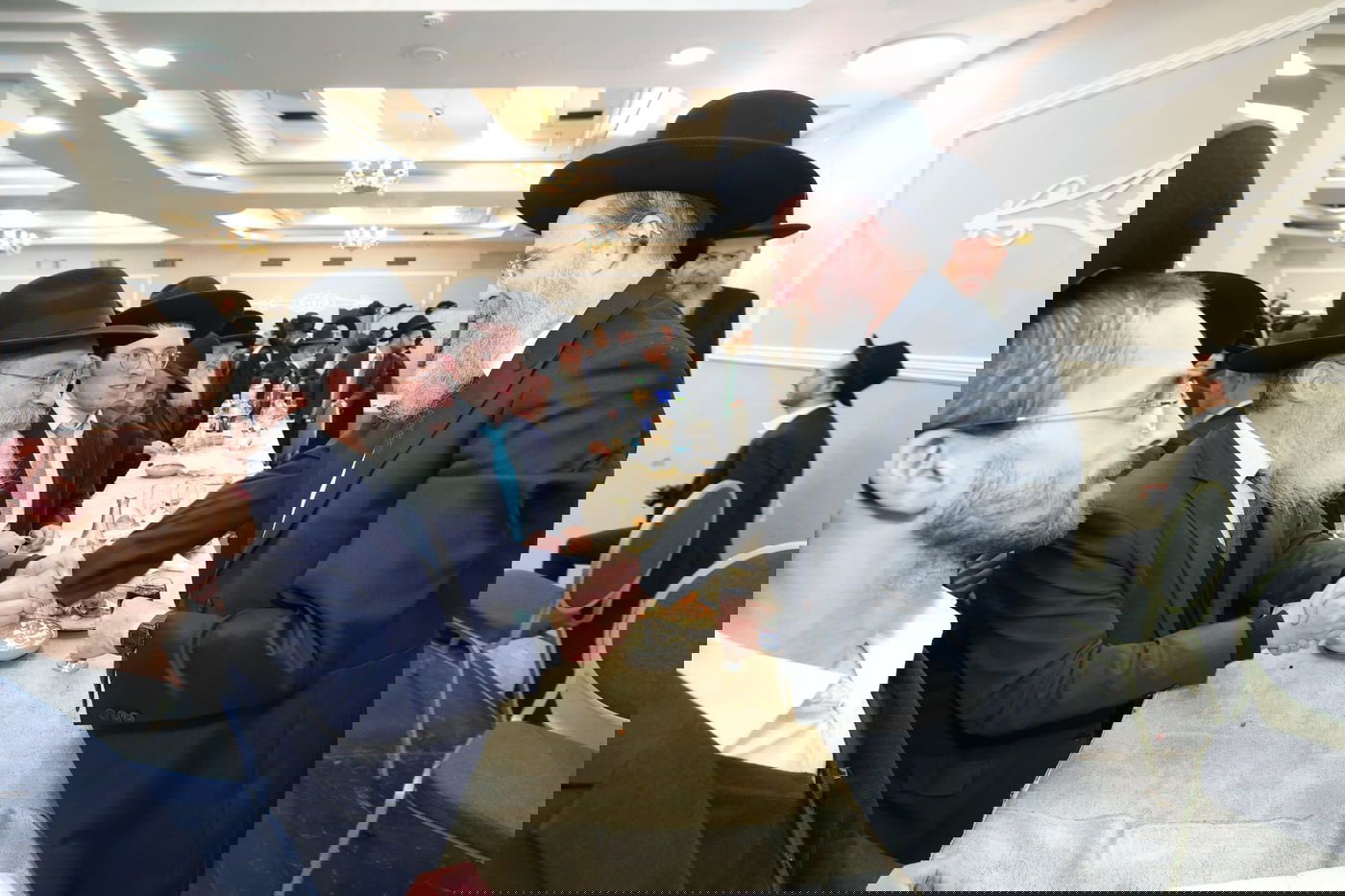 שמחת נישואי בן הגאון רבי יוסף מן