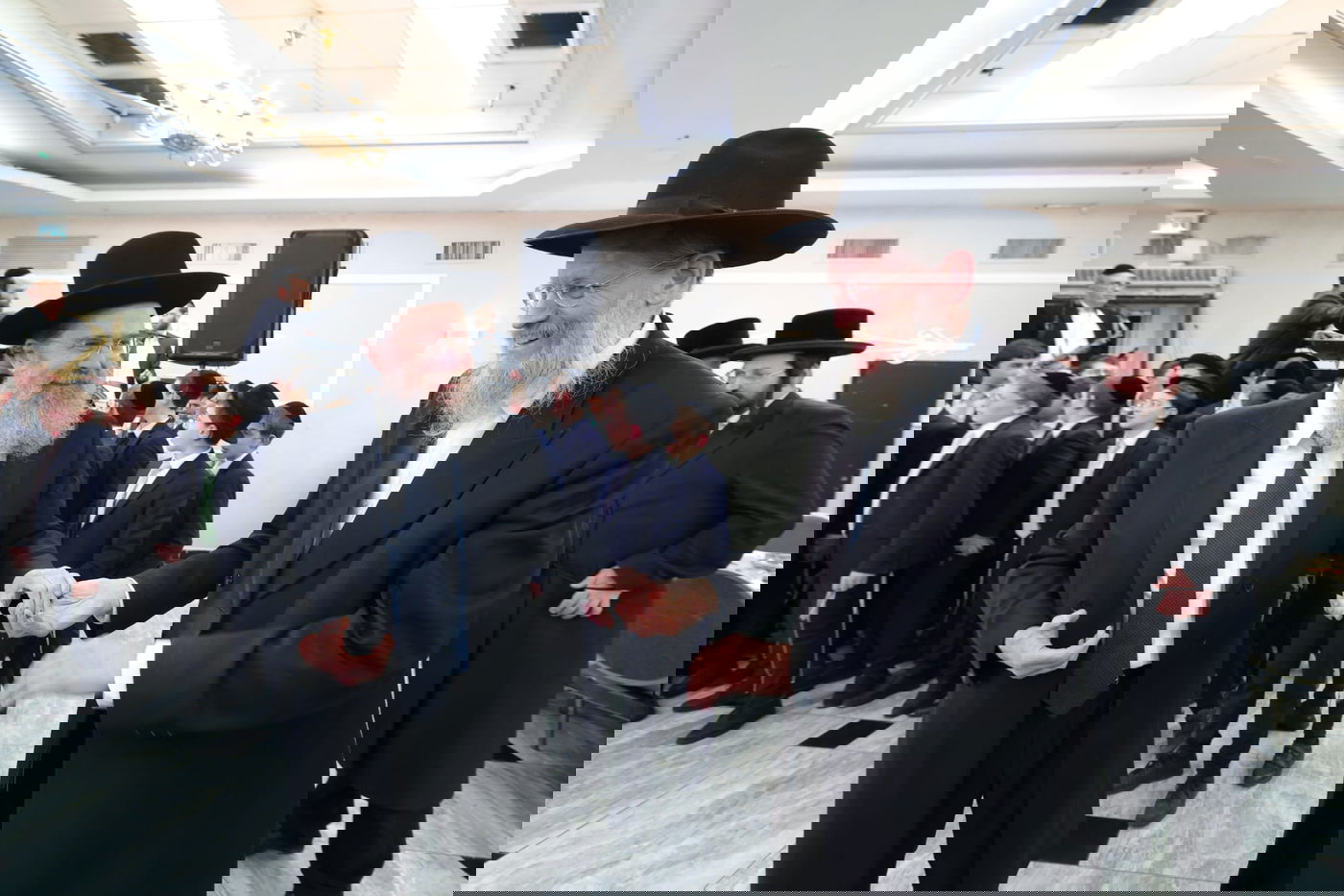 שמחת נישואי בן הגאון רבי יוסף מן