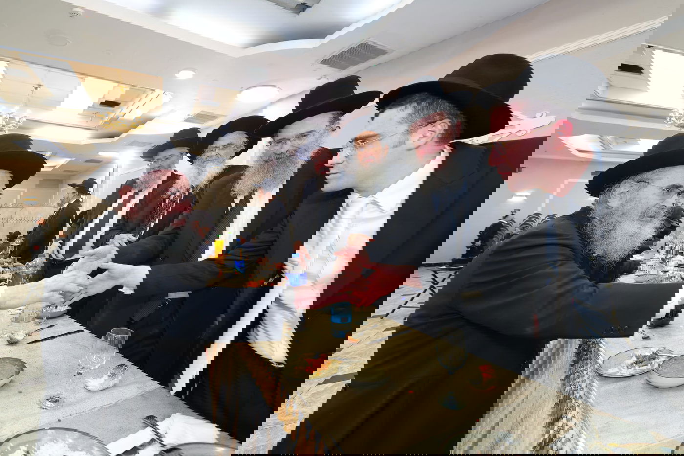 שמחת נישואי בן הגאון רבי יוסף מן