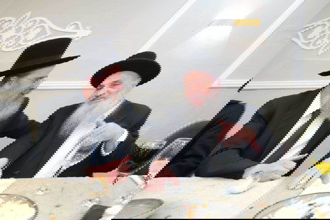 שמחת נישואי בן הגאון רבי יוסף מן