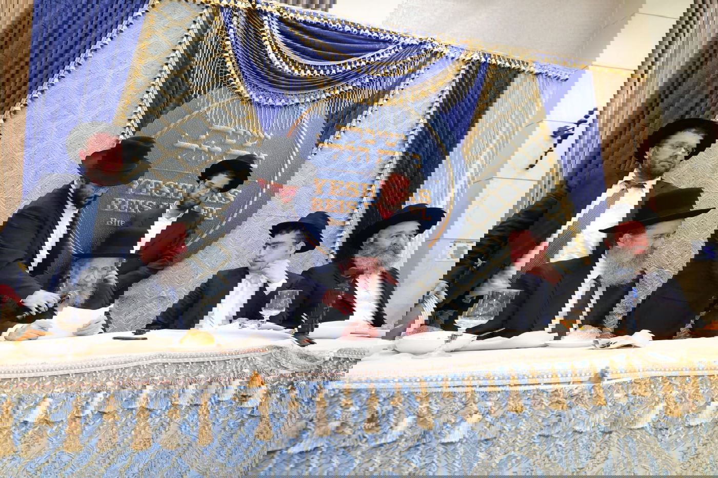 שמחת נישואי בן הגאון רבי יוסף מן