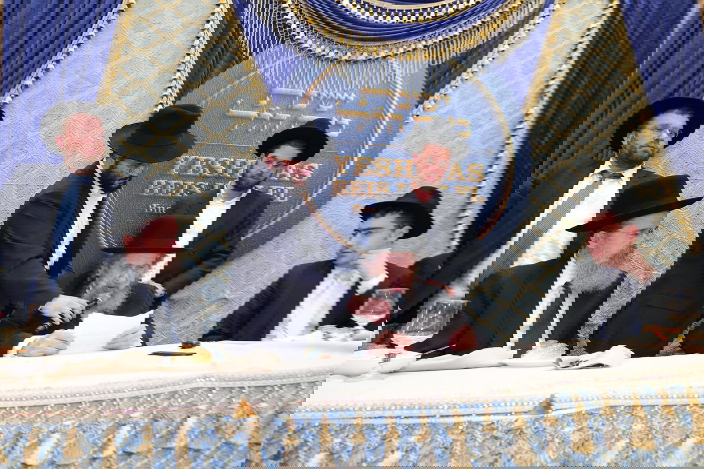 שמחת נישואי בן הגאון רבי יוסף מן