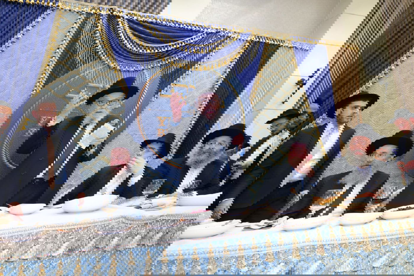 שמחת נישואי בן הגאון רבי יוסף מן