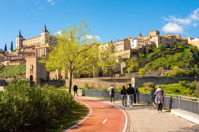 נוף במדריד שבספרד, אילוסטרציה
