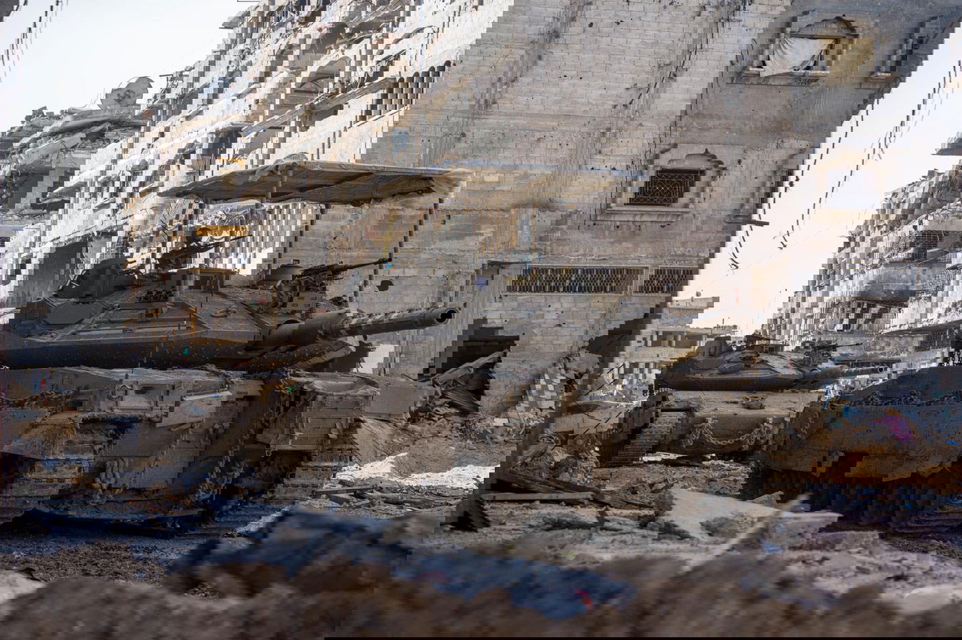 כוחות צה"ל בלב הרצועה 