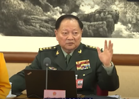 הגנרל גָ'אנְג יוּאוּ-שְׂיָה, סגן יו"ר הוועדה הצבאית המרכזית של סין, 