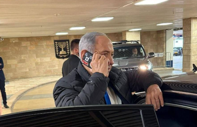 נתניהו והטלפון