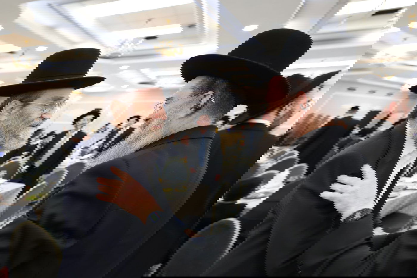 שמחת נישואי בן הגאון רבי יוסף מן