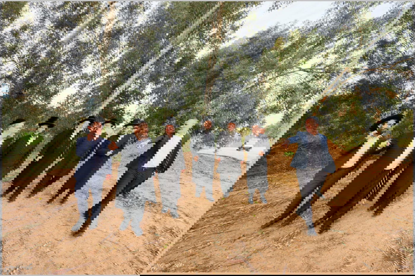 רבני בני ברק בסיור בפארק הענק בצפון העיר להקמת קו עירוב שבת