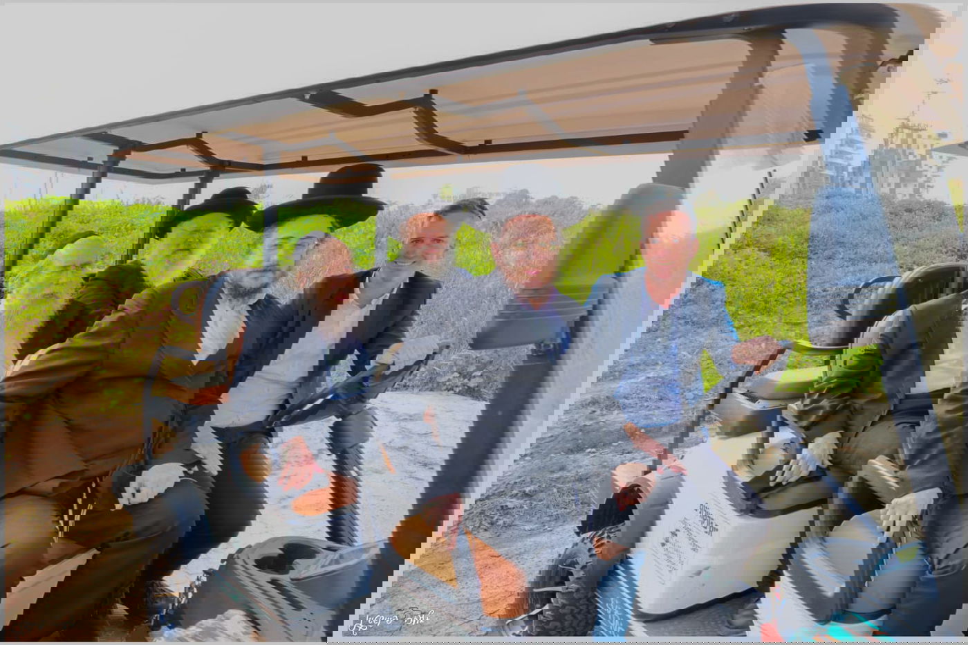 רבני בני ברק בסיור בפארק הענק בצפון העיר להקמת קו עירוב שבת