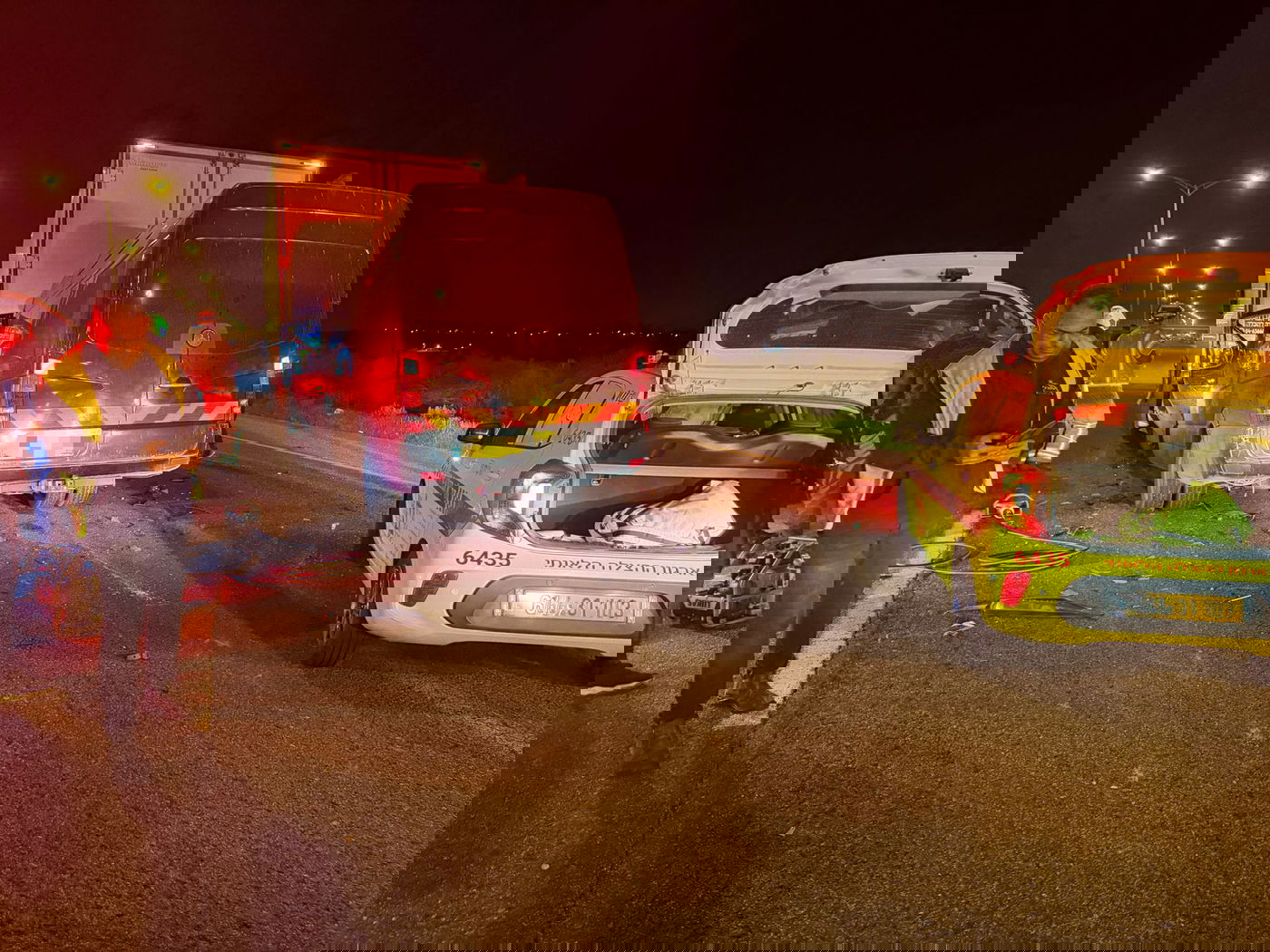 הזירה הקשה בכביש 6