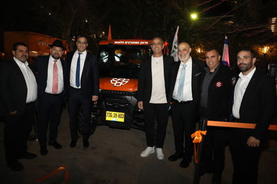 השבוע : בטקס חנוכת טרקטורון החילוץ