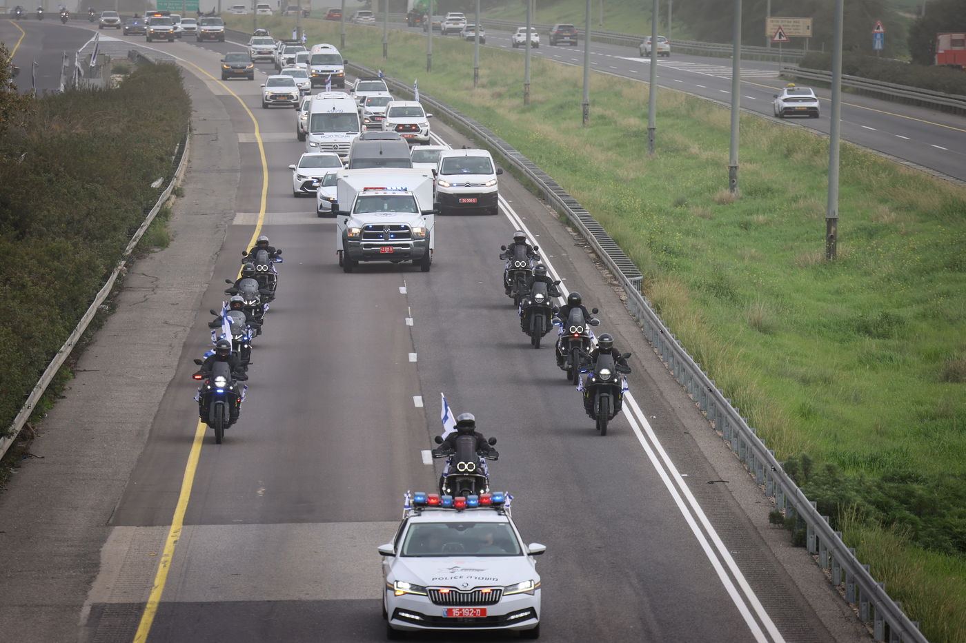מסע ההלוויה של רס"ר רני גואילי ז"ל