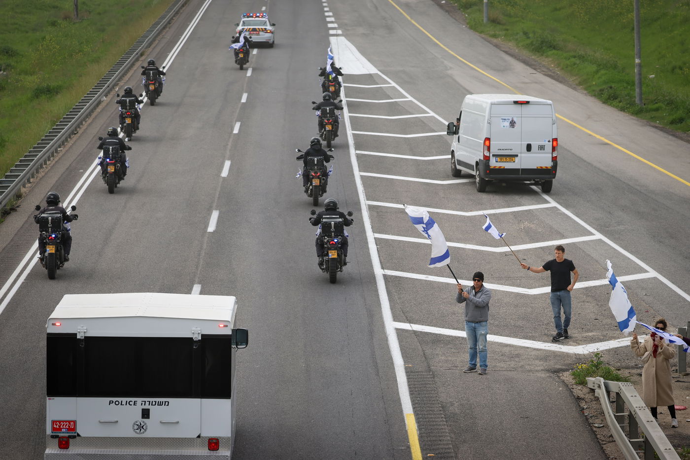 מסע ההלוויה של רס"ר רני גואילי ז"ל