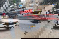 המנוף קרס על הרכב