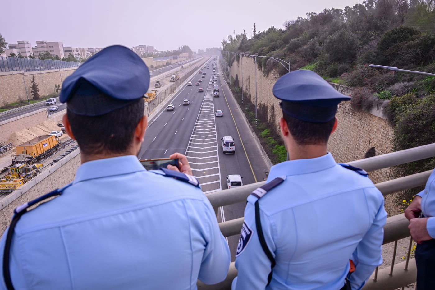 מסע ההלוויה של רס"ר רני גואילי ז"ל