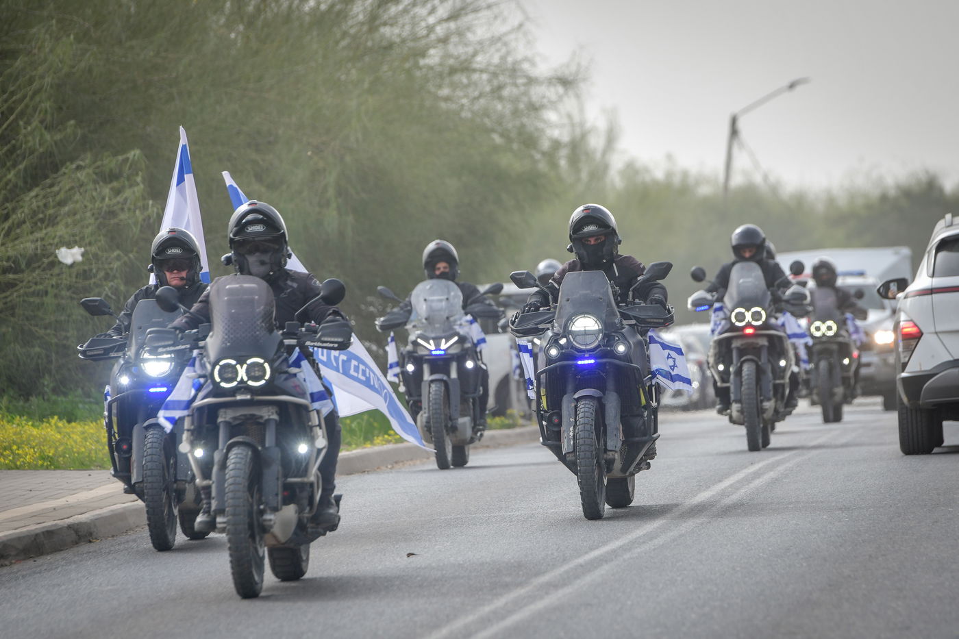 מסע ההלוויה של רס"ר רני גואילי ז"ל
