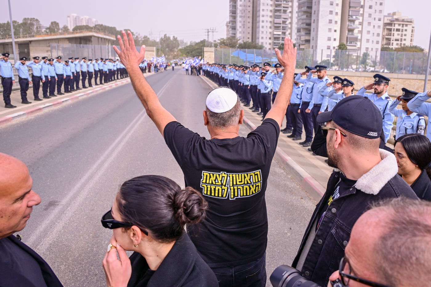 מסע ההלוויה של רס"ר רני גואילי ז"ל