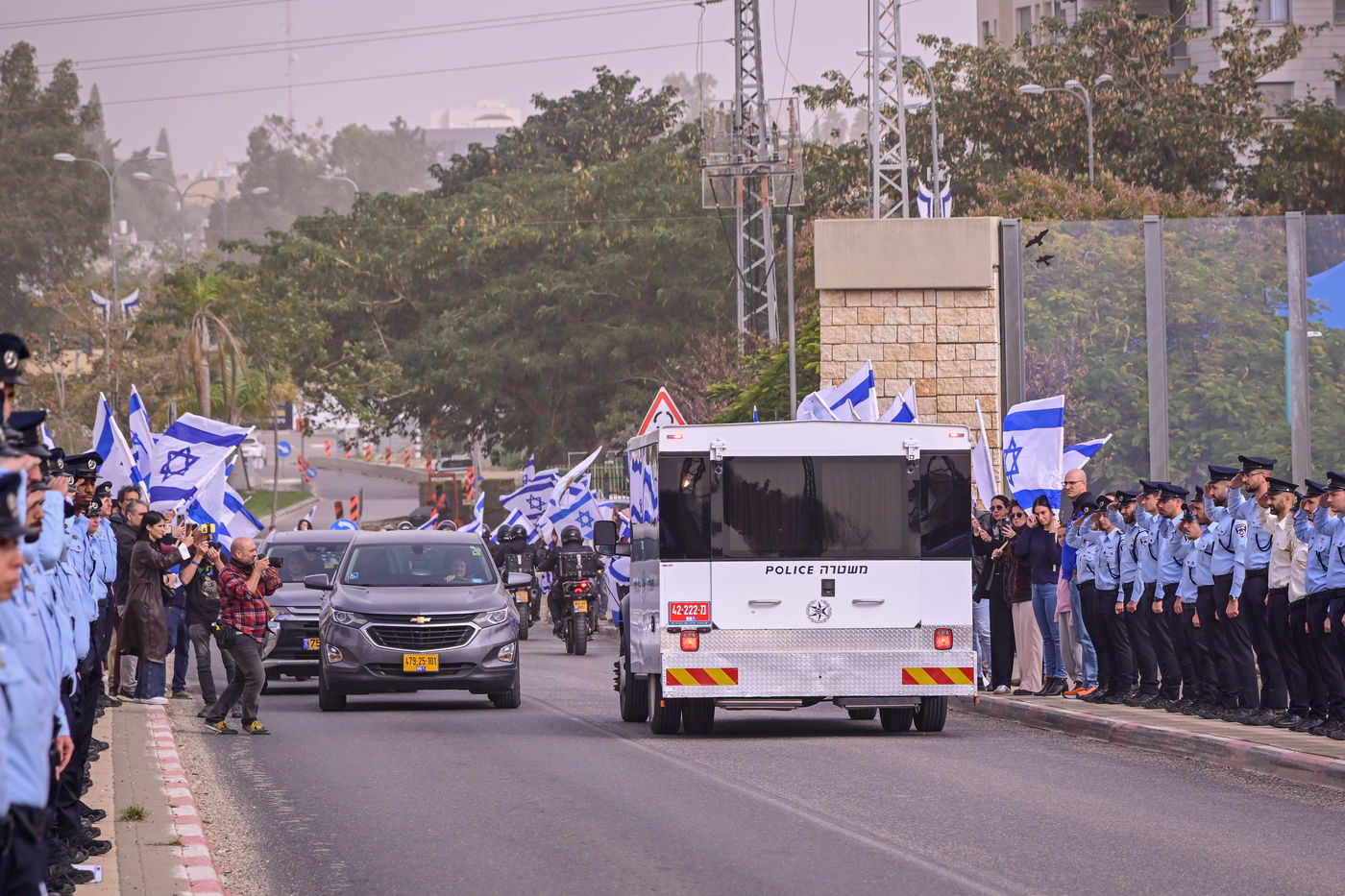 מסע ההלוויה של רס"ר רני גואילי ז"ל