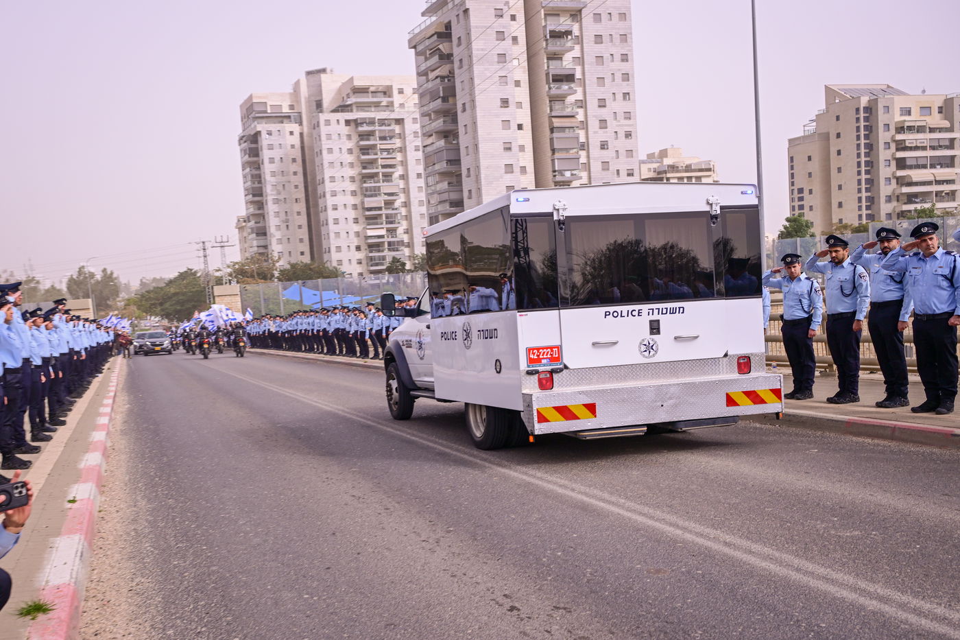 מסע ההלוויה של רס"ר רני גואילי ז"ל