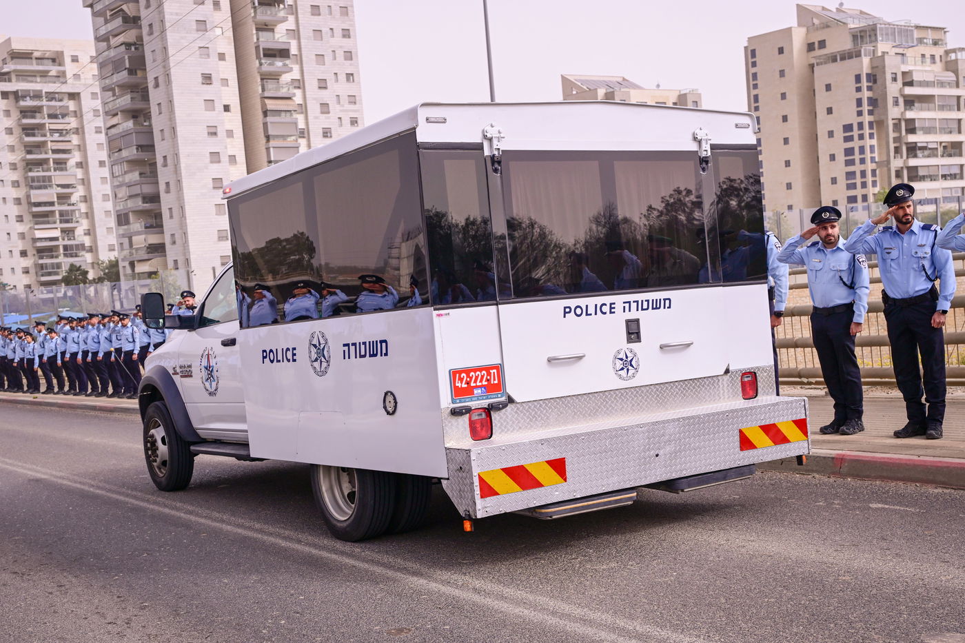 מסע ההלוויה של רס"ר רני גואילי ז"ל