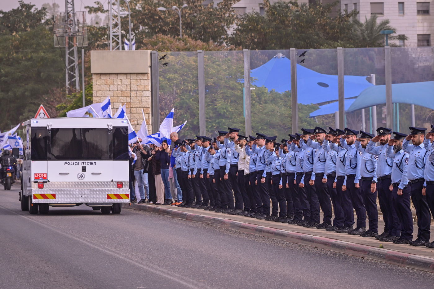 מסע ההלוויה של רס"ר רני גואילי ז"ל