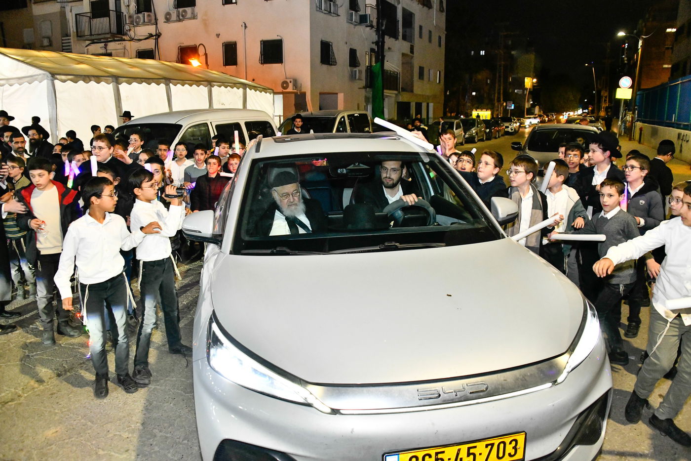 גדולי ישראל חיזקו את ילדי המשניות של קריית הרצוג