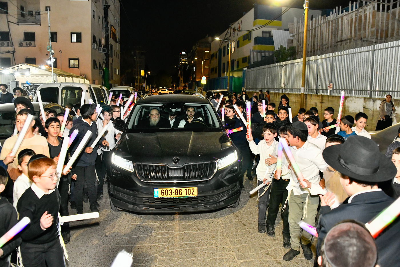 גדולי ישראל חיזקו את ילדי המשניות של קריית הרצוג