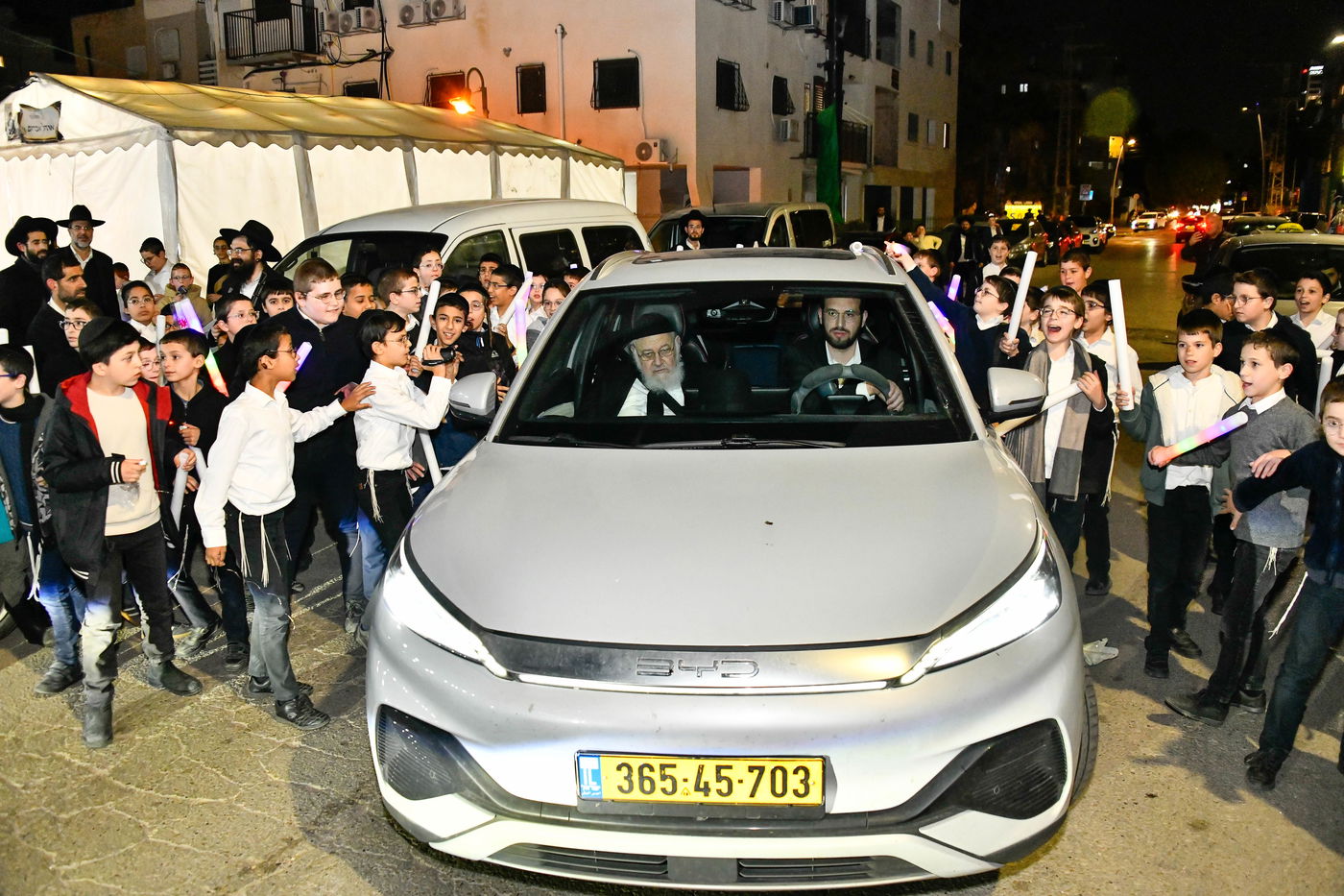 גדולי ישראל חיזקו את ילדי המשניות של קריית הרצוג