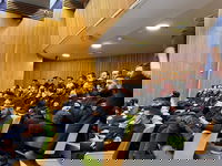 השוטרים החרדים בכנס ההצדעה