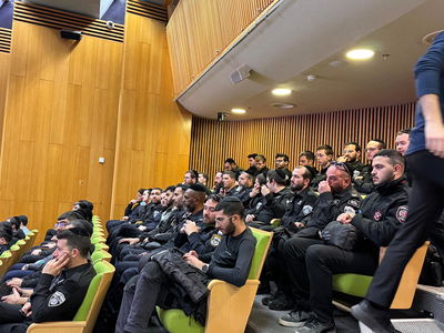 השוטרים החרדים בכנס ההצדעה