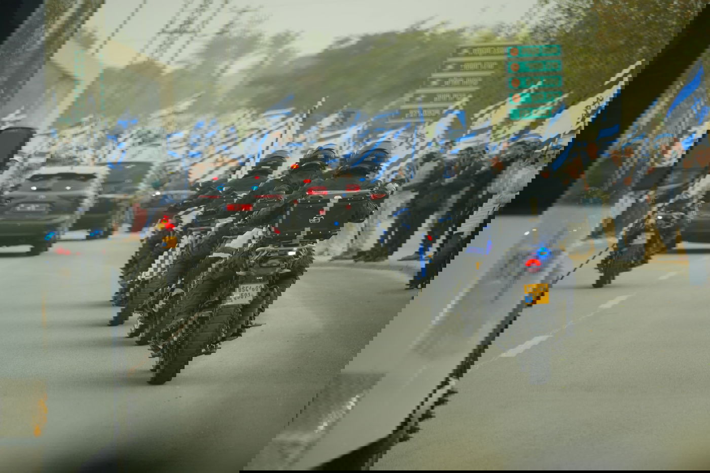 מסע ההלוויה של רס"ר רני גואילי ז"ל