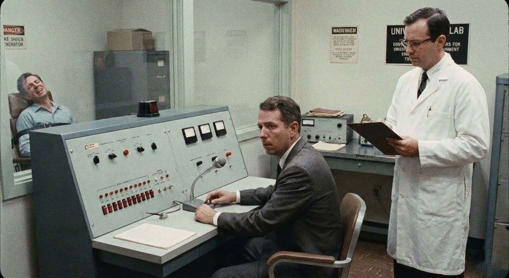 הדמיה של ניסוי מילגרם