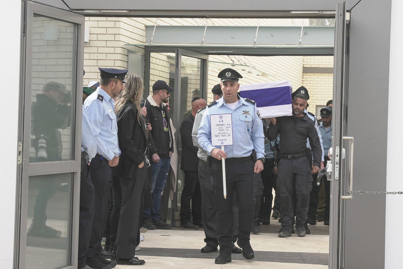 מסע ההלוויה של רס"ר רני גואילי ז"ל