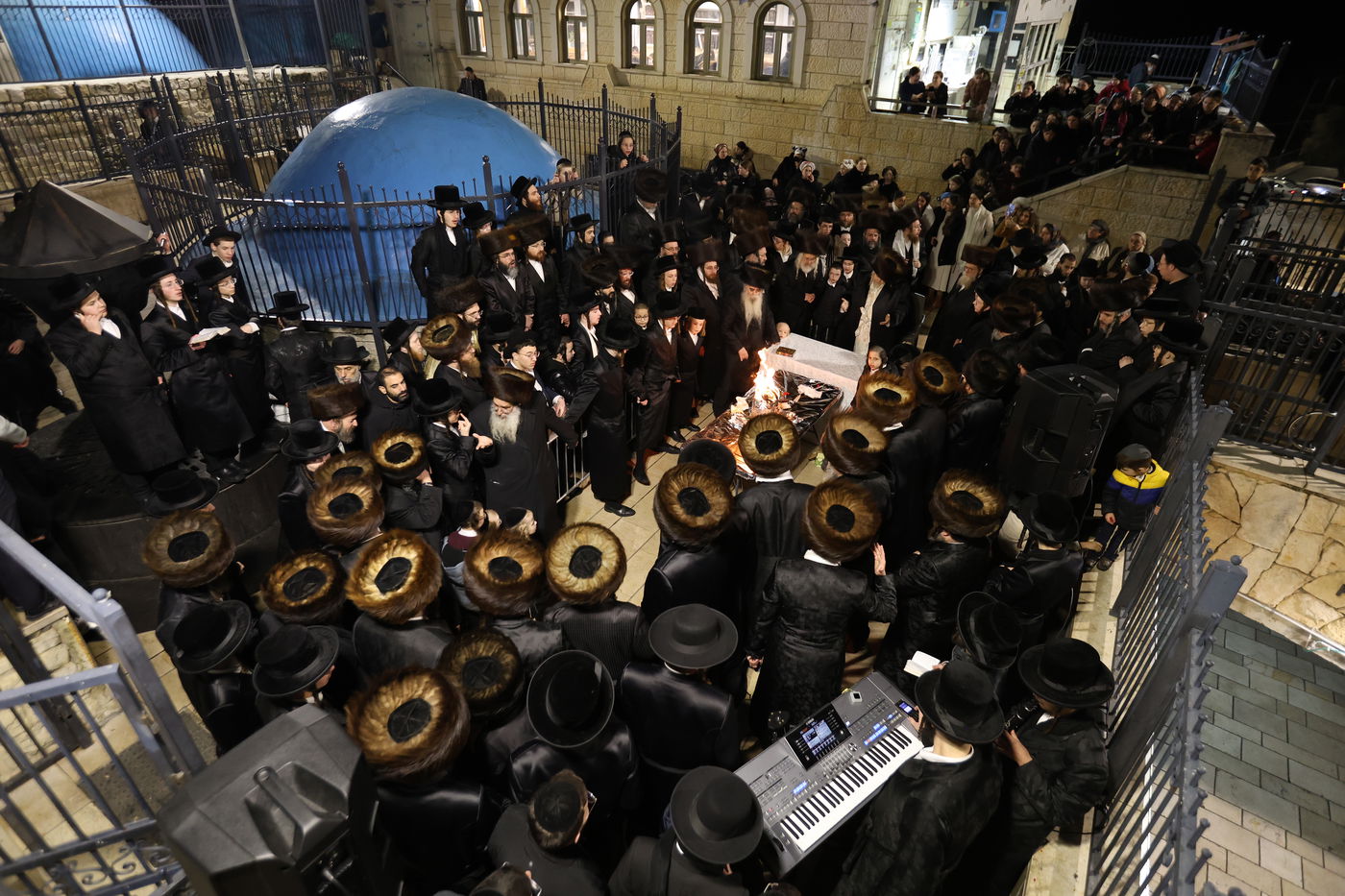 האדמו"ר מטעמשוואר במירון