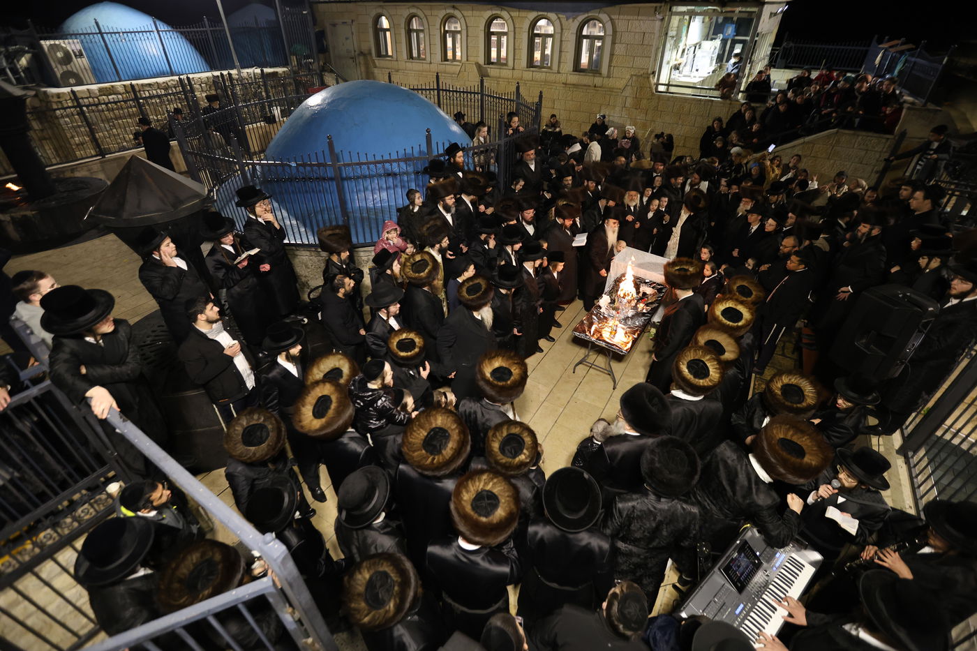 האדמו"ר מטעמשוואר במירון