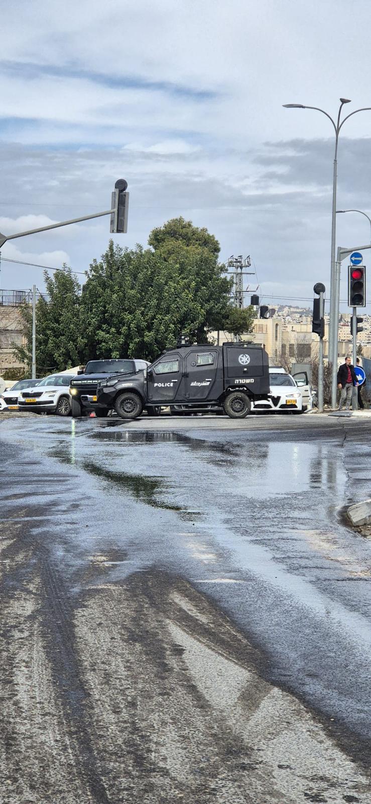 פסע מאסון בירושלים: מיכל הסולר הענק התגלגל לתוך הכביש המהיר