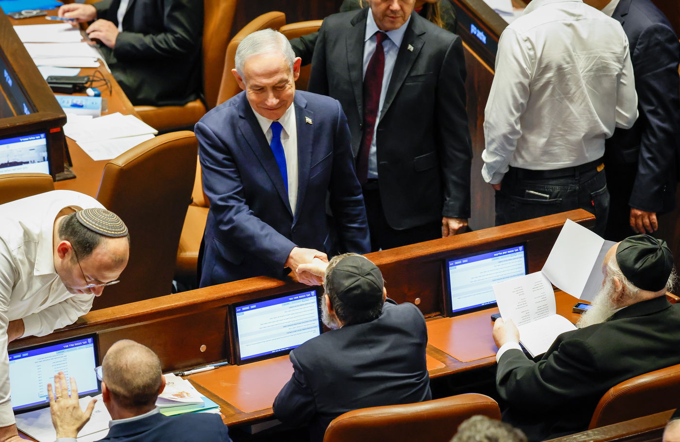 ראש הממשלה וחה"כ גפני