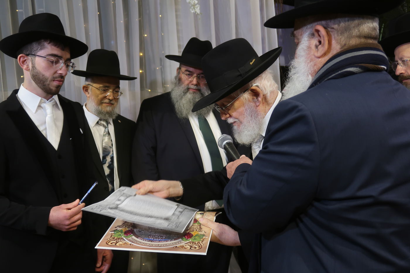 נישואי נכד הגאון רבי צמח מאזוז