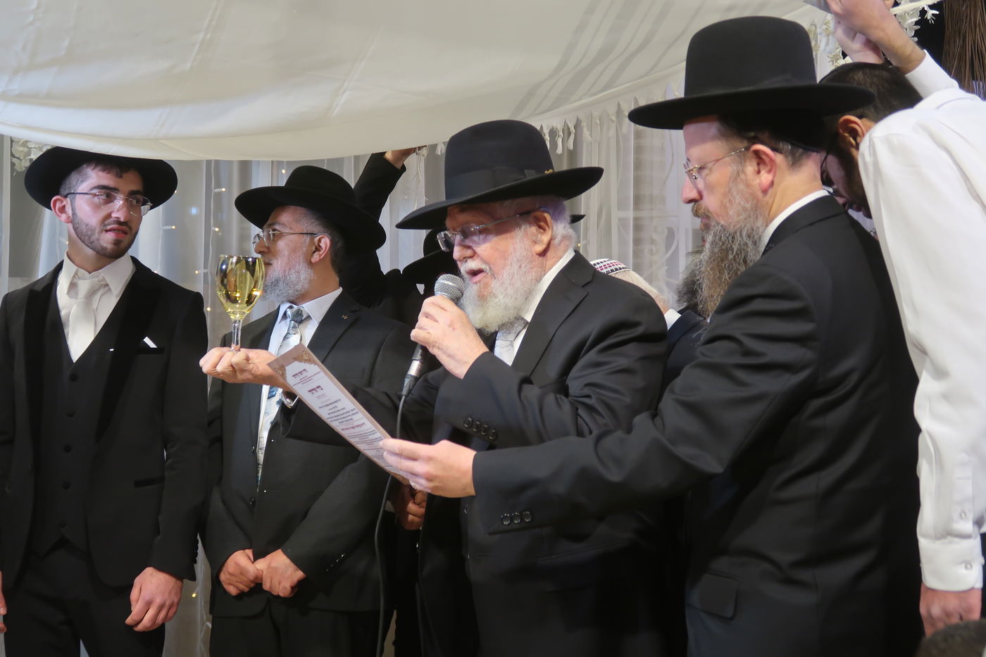 נישואי נכד הגאון רבי צמח מאזוז